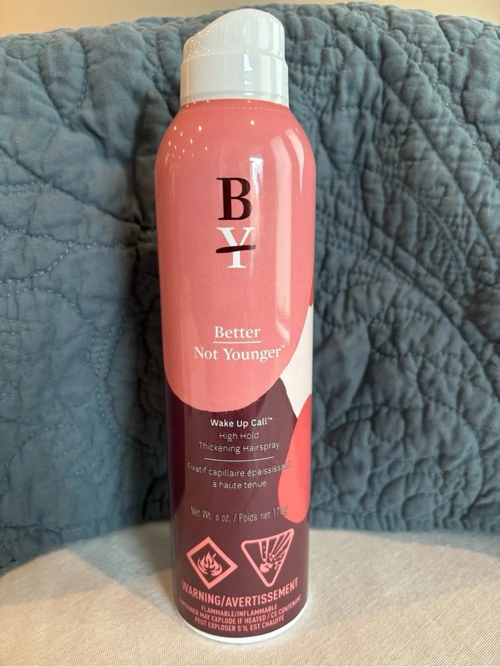 Better Not Younger Wake Up Call Thickening Hairspray High Hold 6 oz NEW